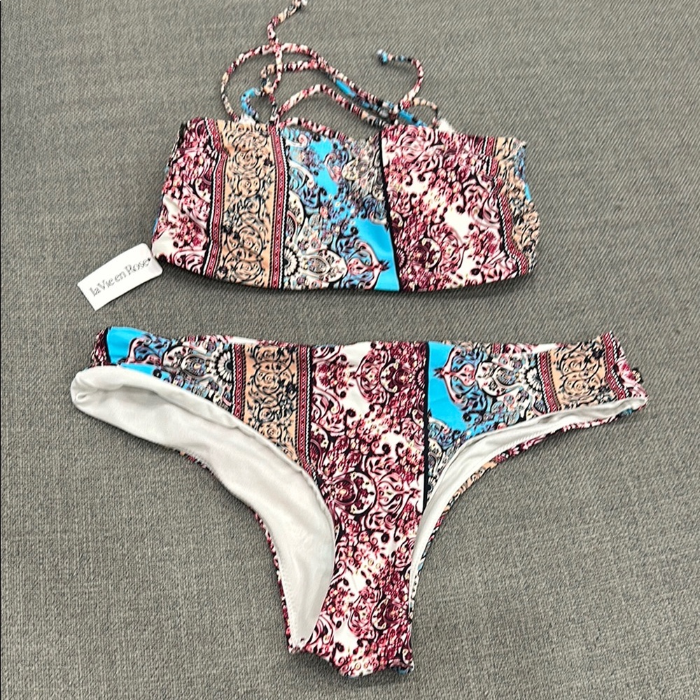 Love Tree Multicolor Bikini Set